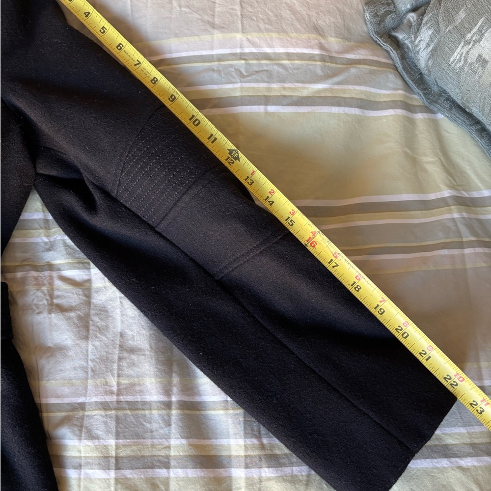 Michael Kors Black Trench Coat with‎ Gold Accents - Picture 16 of 16